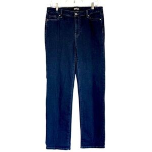 BUFFALO David Burton Alyssa High Rise Straight Leg Stretch Denim Jeans, Sz 10/30